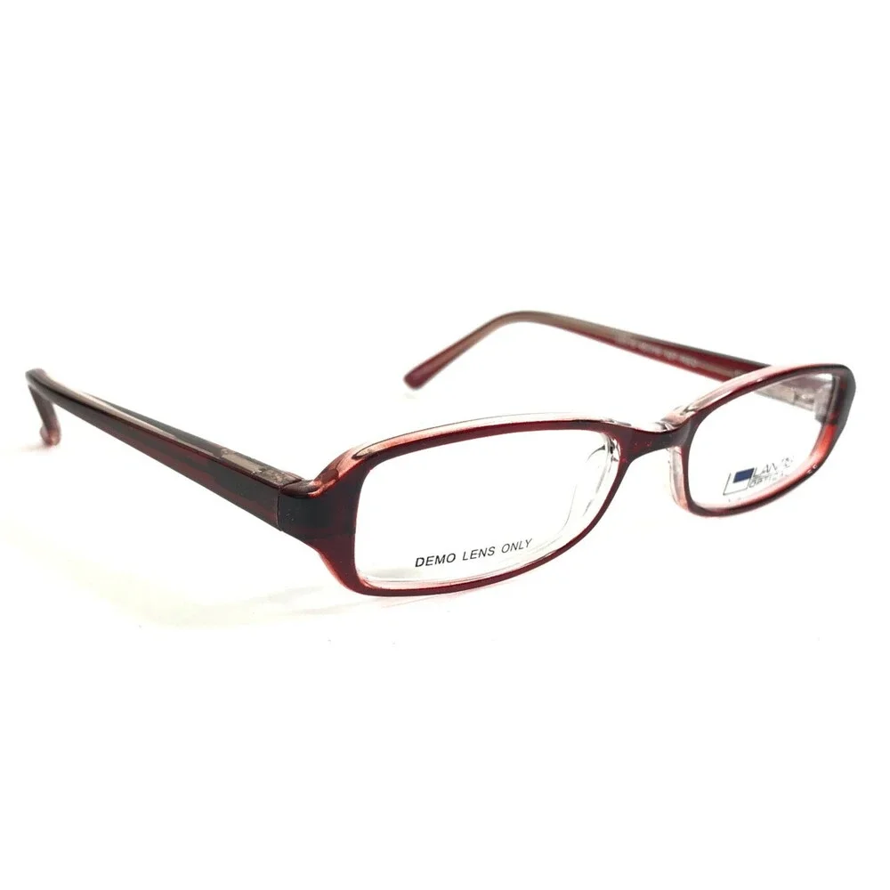 Lantis Optical Kids Small Eyeglasses Frames L8016 RED Clear Burgundy 45-16-127